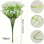 Artificial Simulation Starry Plastic Flowers Bouquet