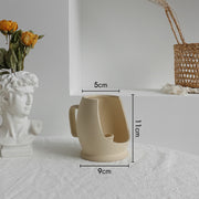 Simplicity Ceramic Vase Dry Flower Home Decoration Living Room Display Art Vases