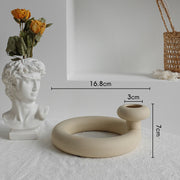 Simplicity Ceramic Vase Dry Flower Home Decoration Living Room Display Art Vases