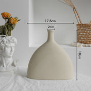 Simplicity Ceramic Vase Dry Flower Home Decoration Living Room Display Art Vases