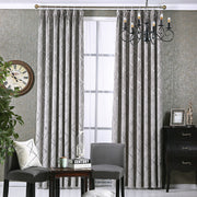 Simple Modern Luxury Living Room Chenille Blackout Curtains