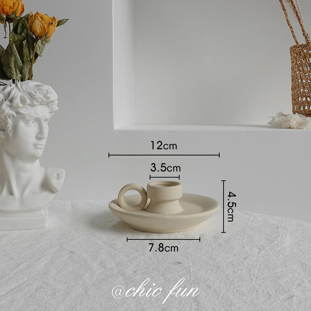 Simplicity Ceramic Vase Dry Flower Home Decoration Living Room Display Art Vases
