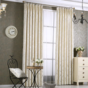 Simple Modern Luxury Living Room Chenille Blackout Curtains