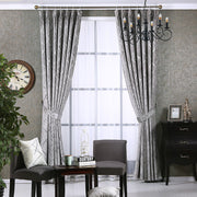 Simple Modern Luxury Living Room Chenille Blackout Curtains